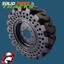 Mclaren NuAir Solid Skid Steer Tires 36x12-20 / 14-17.5